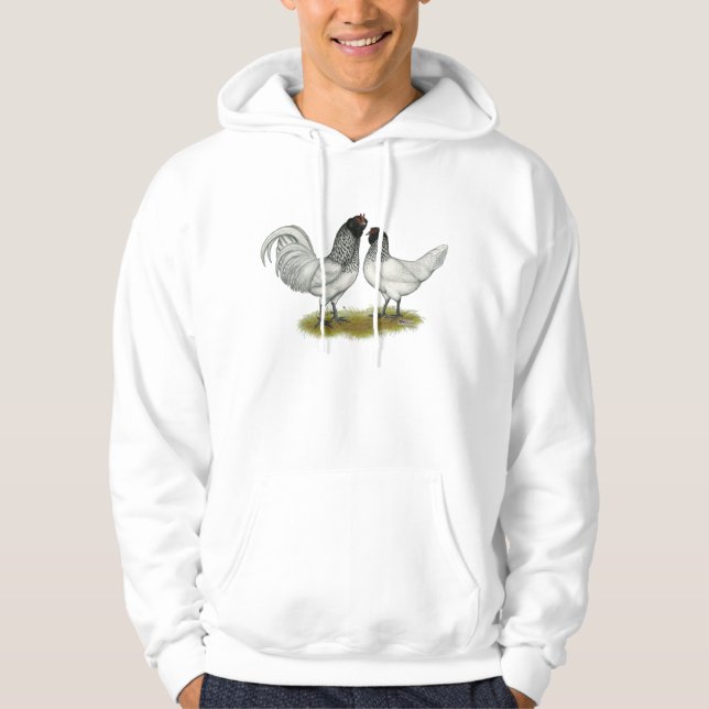 Nederländska Uggla Beard Chickens Hoodie (Framsida)