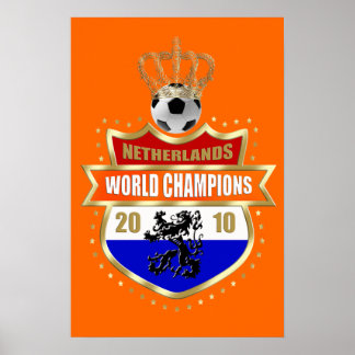 Nederländska världsmästerskapen 2010-emblem poster