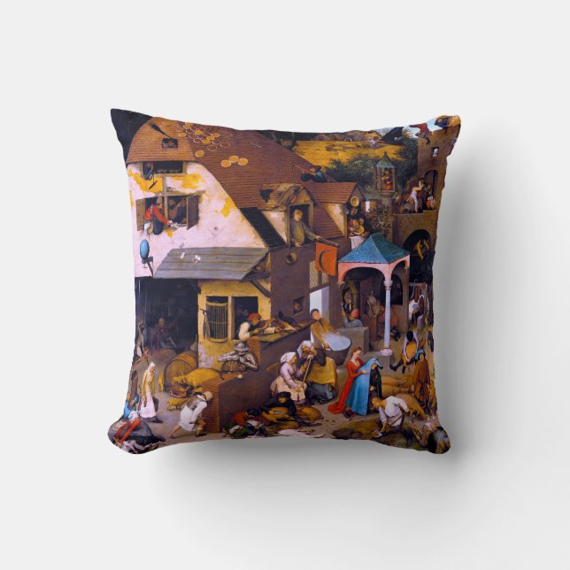 Nederländska verberna, Pieter Bruegel den äldre Kudde (Framsida)