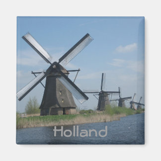 Nederländska vindkraftverk magnet