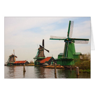 Nederländska vindkraftverk, Zarenas Schans. Hälsningskort