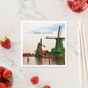 Nederländska vindkraftverk, ZaRenas Schans, Hollan Pappersservett