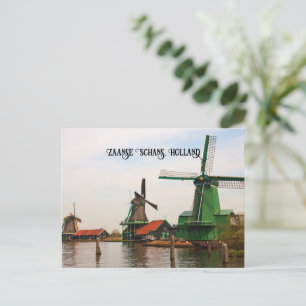 Nederländska vindkraftverk, Zarenas Schans. Vykort