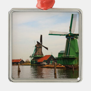 Nederländska Windmills, ZaRenas Schans Julgransprydnad Metall