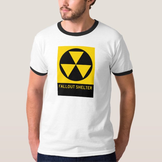 Nedfallskyddhuvudvägen undertecknar tee (Framsida)