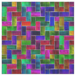 Nedfläckad av prima Cotton-Glass Mönster Fabric Tyg