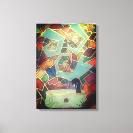 Nedfläckad Dreams Canvastryck