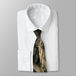 Nedfläckad för korsade fyrkanter med penseldrag slips