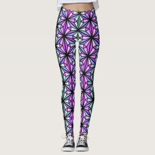 nedfläckad leggings