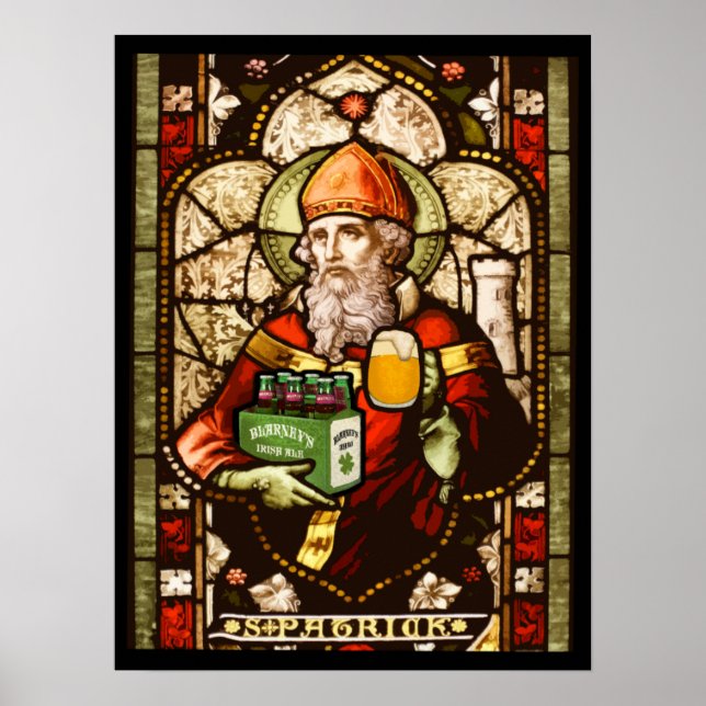 Nedfläckad Patrick Poster (Framsidan)