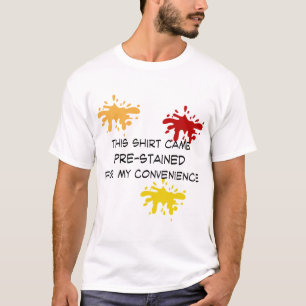 Nedfläckad Skift T Shirt