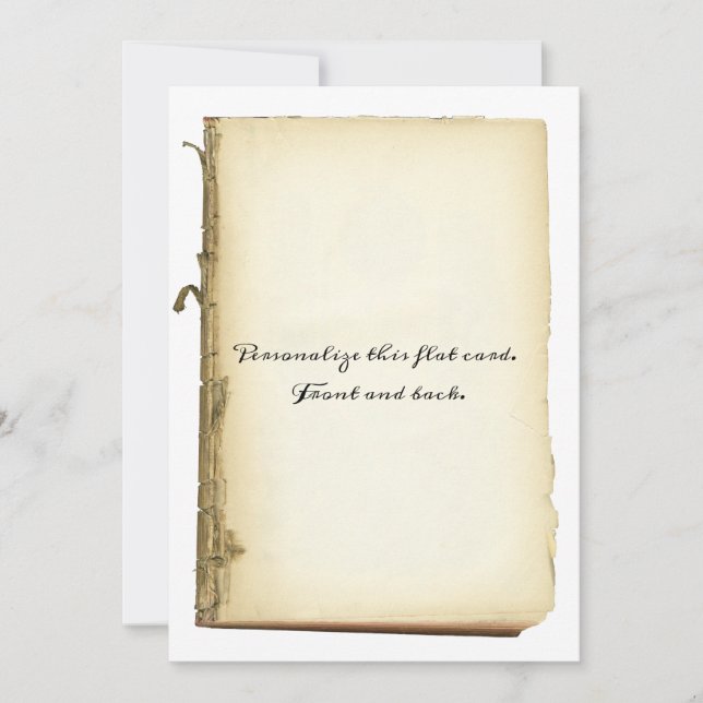 Nedfläckaden Antique Bok Pages  Old-mode Parchment (Framsida)