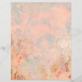 Nedfläckaden shabby chic och Tea Papper