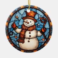Nedfläckaden  Snögubbe, stil