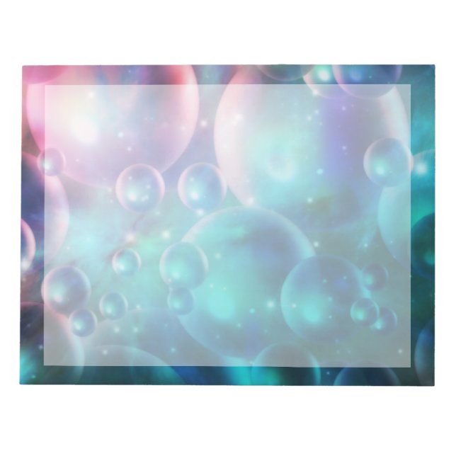 Nedför Empyrean Stream Notepad Anteckningsblock (Framsida)