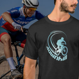 Nedförsbacks-bergen MTB-kläder T Shirt