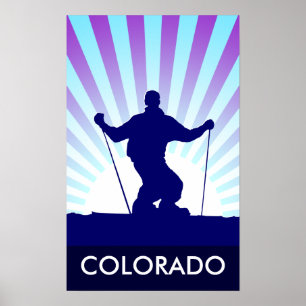 Nedförsbackskidfärgado Poster