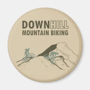 Nedförslitande bergsbiff magnet