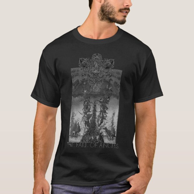 "Nedgång av änglar" T-tröja Tee (Framsida)