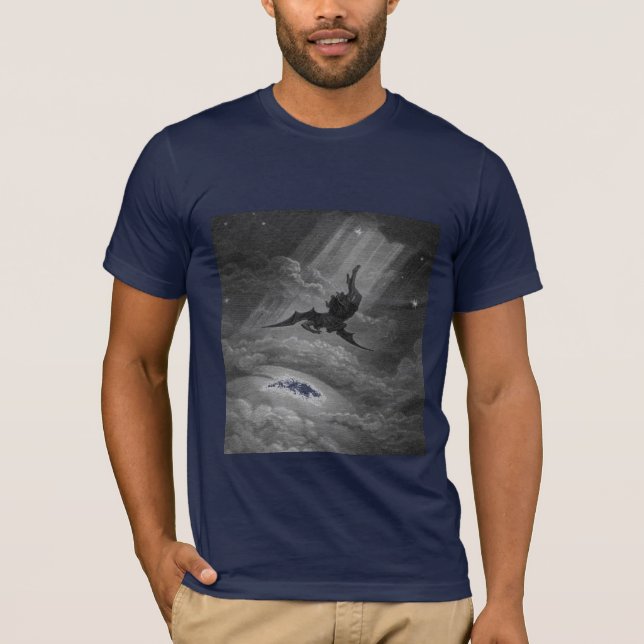 Nedgång av Lucifer T T-shirt (Framsida)