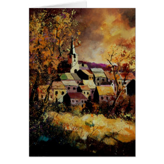 nedgång för houyet 4507 hälsningskort