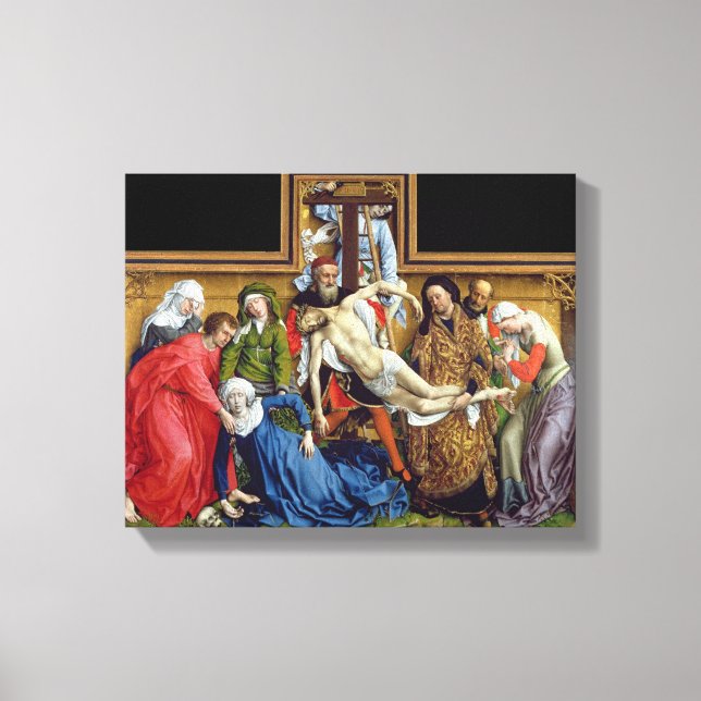 Nedgång från Kor, 1435 Canvastryck (Framsida)