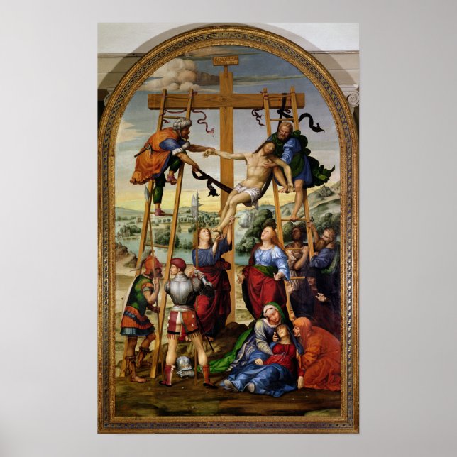 Nedgång från Kor, 1505-10 Poster (Framsidan)