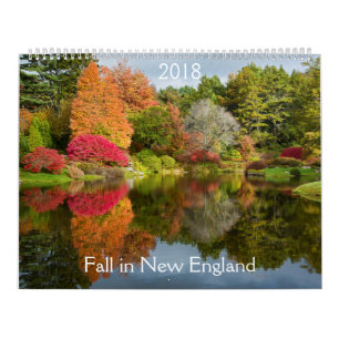 Nedgång i den New England kalendern Kalender
