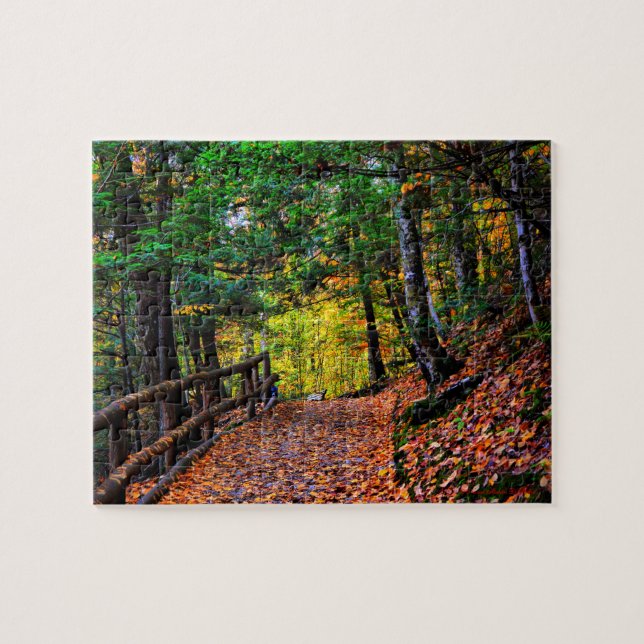 Nedgång i det New England pussel (Horisontell)