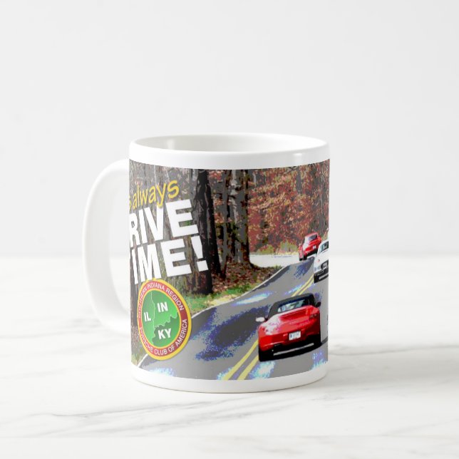 Nedgång nära Brown County, Indiana Kaffemugg (Framsida vänster)