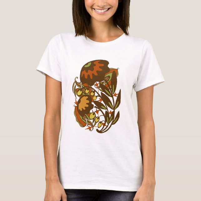 Nedgång Paisley T-shirt (Framsida)