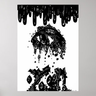 Nedgång till domnad poster