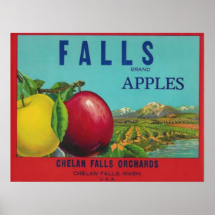 nedgångäppleaffisch poster