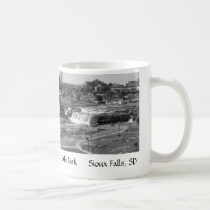 Nedgångar parkerar kaffemugg