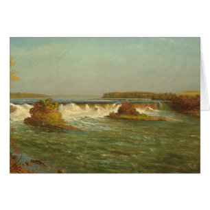 Nedgångarna av Sanktt Anthony, c.1887 (olja på Hälsningskort