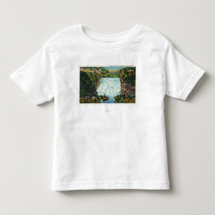 Nedgångbäckklyftan beskådar, den Ithaca Tee Shirt