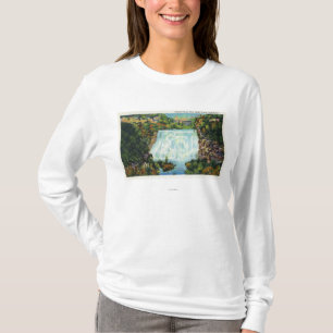Nedgångbäckklyftan beskådar, den Ithaca Tee Shirt
