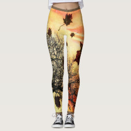 Nedgångdamasker Leggings