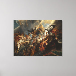 Nedgången av phaetonen av Peter Paul Rubens (1605 Canvastryck