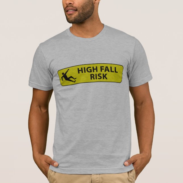 nedgången riskerar t shirt (Framsida)