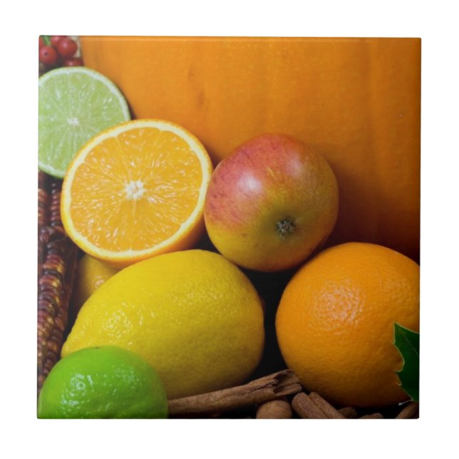 Nedgångkrydda Kakelplatta (Framsidan)