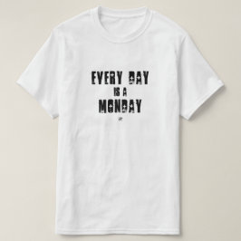 Nedgradera roligt motto t shirt