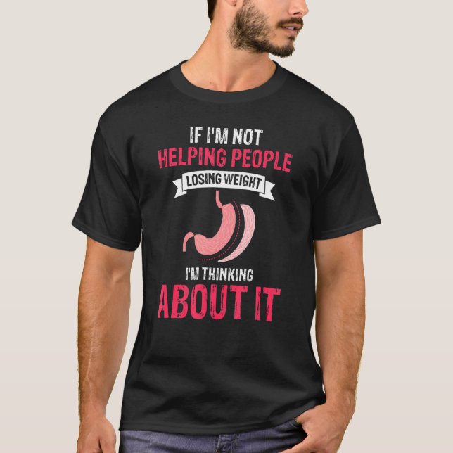 Nedgradering av Progress Gastric Bypass Surgery T Shirt (Framsida)