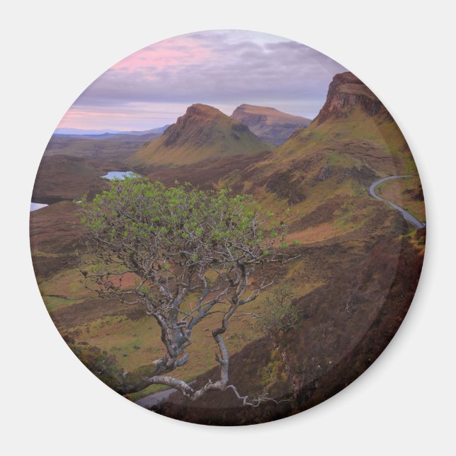 Nedgrävning av sollandskap på Skye Magnet (Framsidan)