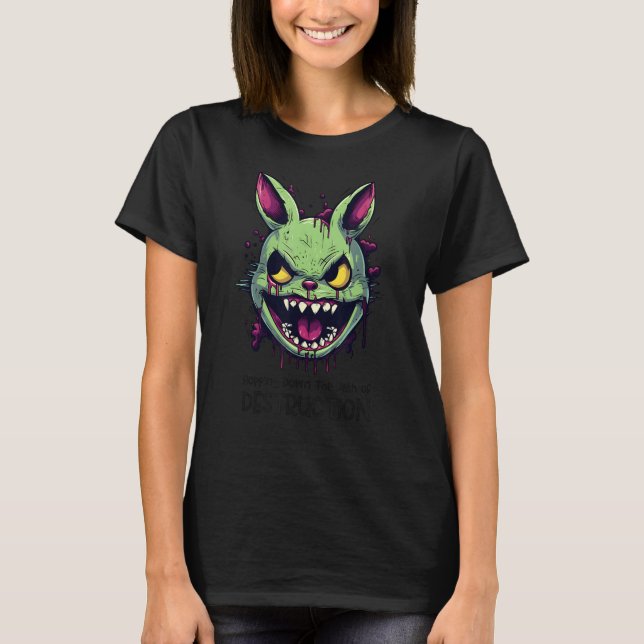 Nedgrävning Väg vid förstöringen T Shirt (Framsida)