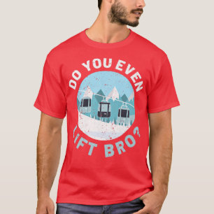 Nedhill Snö Skiing Do You Hiss Bro Winter Sports T Shirt