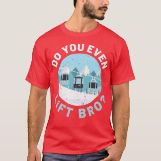 Nedhill Snö Skiing Do You Hiss Bro Winter Sports T Shirt