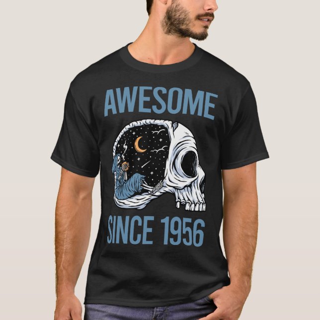 Nedkylning Skeleton - Fantastisk sedan 1956 T Shirt (Framsida)