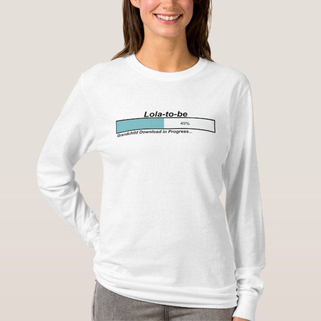 Nedladda Lola för att vara Tee Shirt (Framsida)