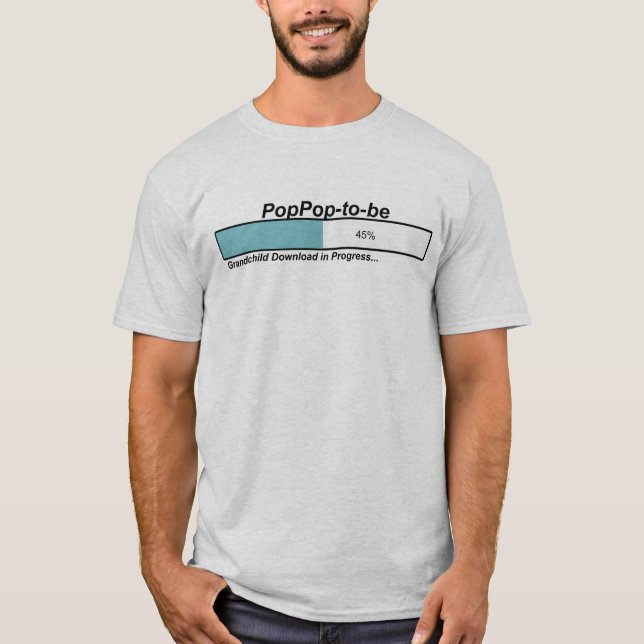 Nedladda PopPop för att vara T Shirt (Framsida)